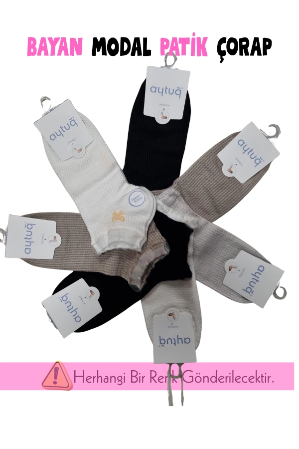 Aytuğ 34221 Kadın Modal Patik Çorap