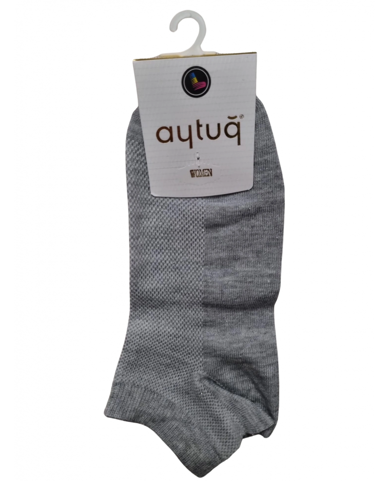 Aytuğ 39204 Kadın Simli Pamuklu Patik Çorap