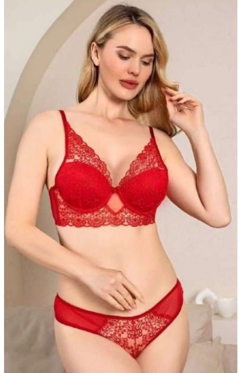 Nurteks 4358 Sütyen Külot Takım