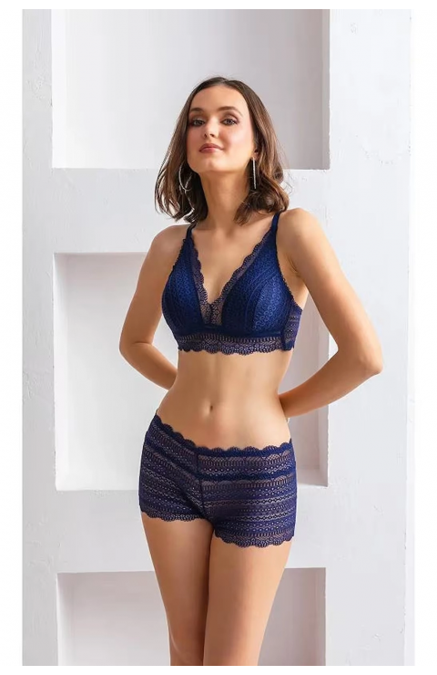 Gallipoli 31813 Bralet Sütyen Ve Boxer Takım