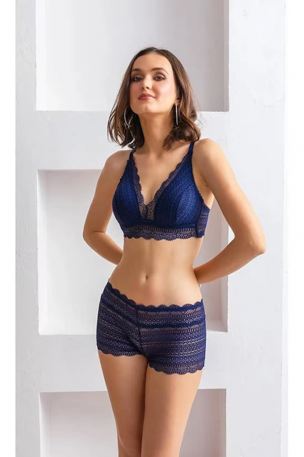 Gallipoli 31813 Bralet Sütyen Ve Boxer Takım