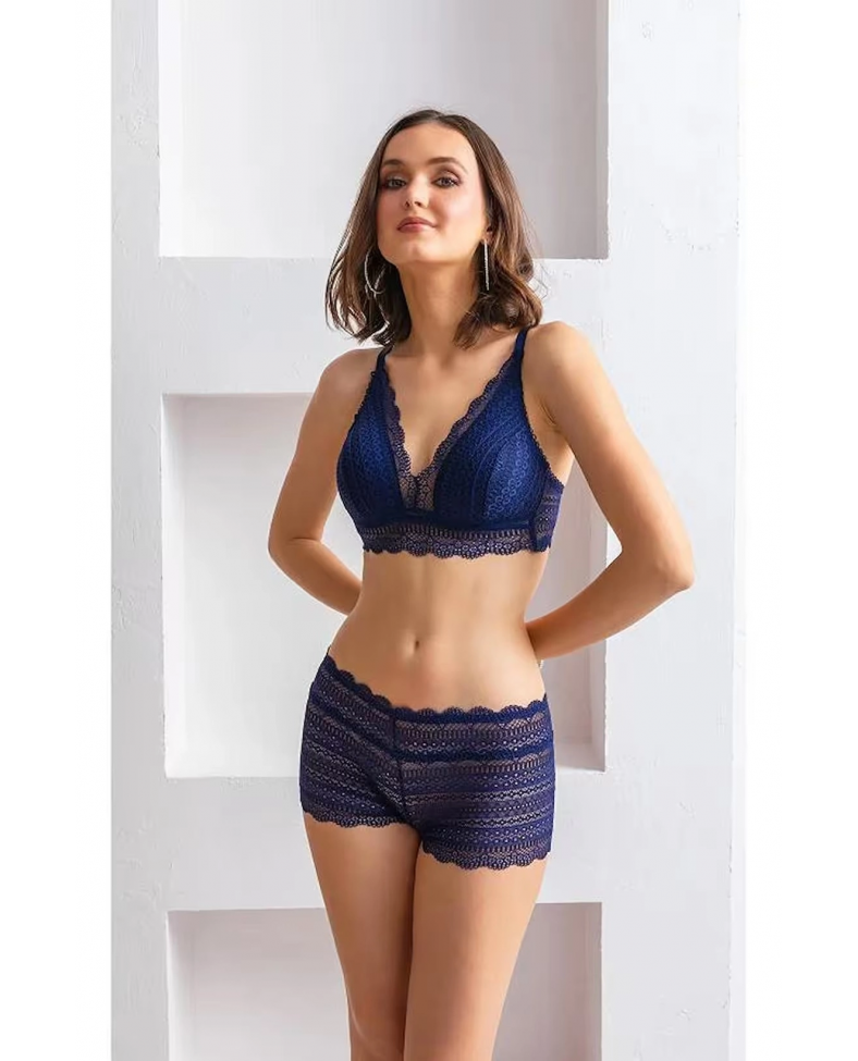 Gallipoli 31813 Bralet Sütyen Ve Boxer Takım