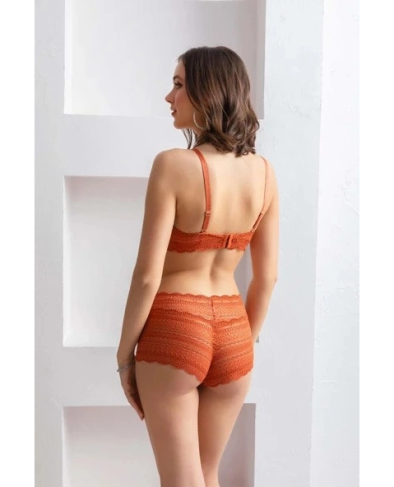 Gallipoli 31813 Bralet Sütyen Ve Boxer Takım