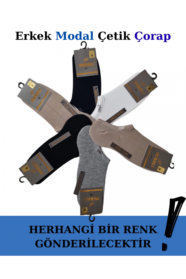Mısırlı 61357 Erkek Modal Çetik Çorap