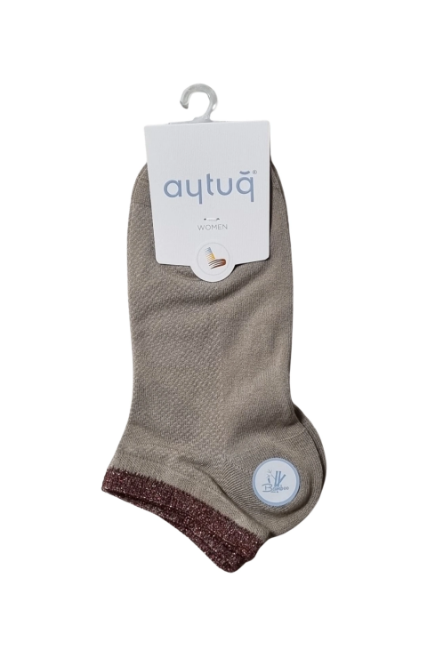 Aytuğ 34296 Kadın Bambu Patik Çorap