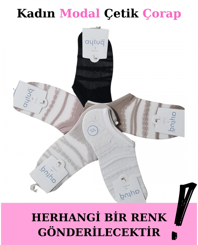 Aytuğ 33360 Kadın Modal Çetik Çorap