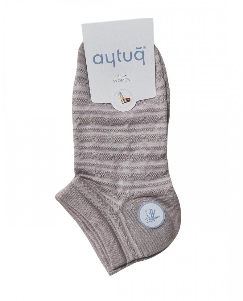 Aytuğ 34287 Kadın Bambu Patik Çorap