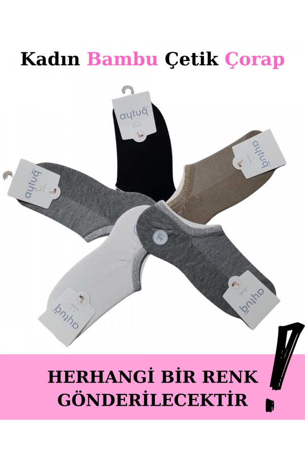 Aytuğ 34358 Kadın Bambu Çetik Çorap