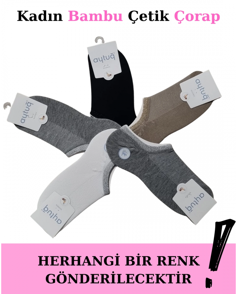 Aytuğ 34358 Kadın Bambu Çetik Çorap