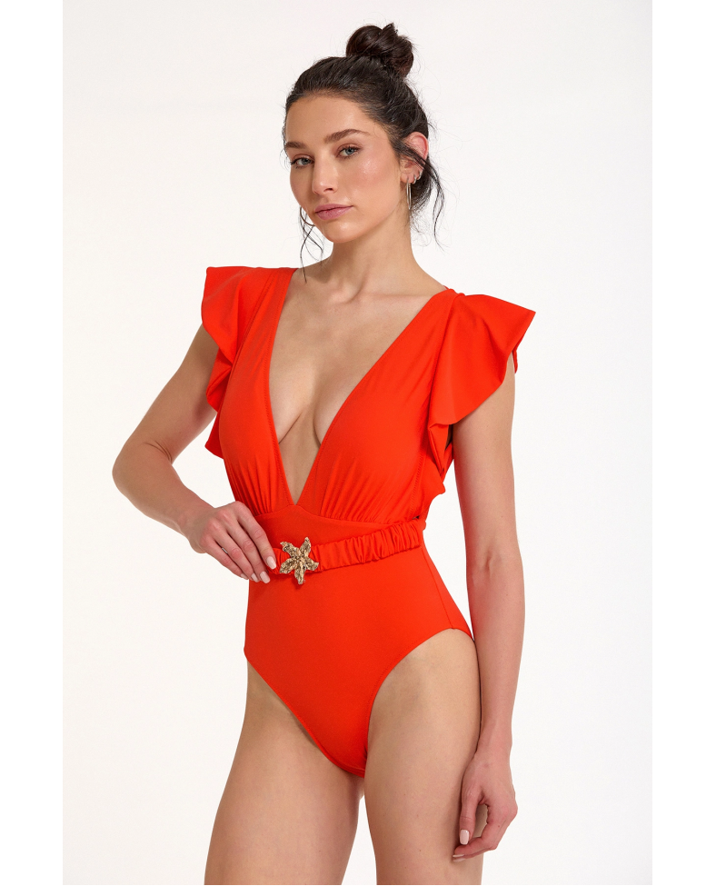 Argento 0557-3057 Kadın Derin V Yaka Mayo