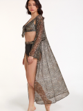 Argento 2106-3026 Kadın Önü Açık Uzun Kaftan
