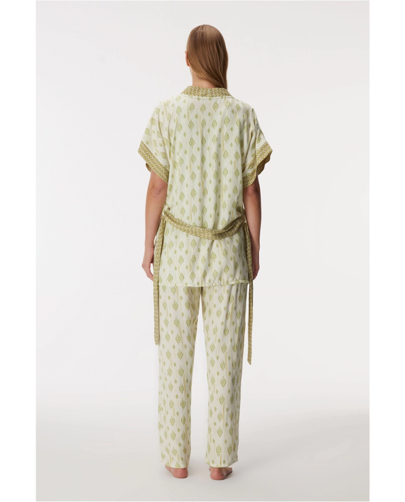 Anıl 11421 Kadın Sabahlık, Atlet ve Pantolon Takım