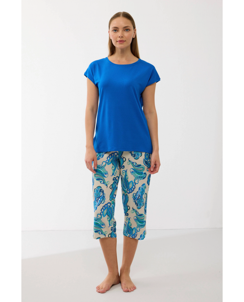 Anıl 11702  Kadın T-Shirt Ve Pantalon Takım Somersan Giyim | Kadın, Erkek ve Çocuk Moda