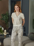 Aqua 26602 Kadın Kısa Kol Pijama Takımı
