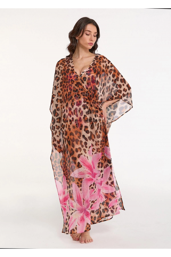Argento 2083-3024 Kadın Uzun Kaftan