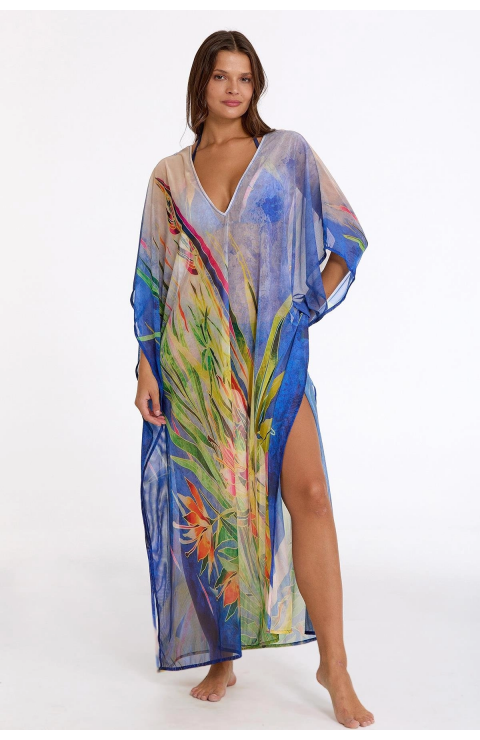 Argento 2083-3044 Kadın Uzun Kaftan