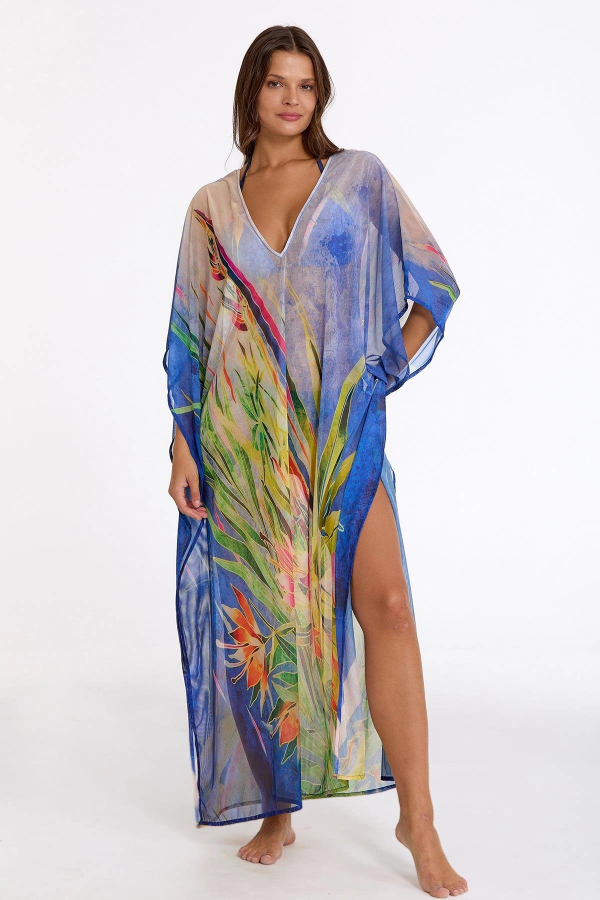 Argento 2083-3044 Kadın Uzun Kaftan