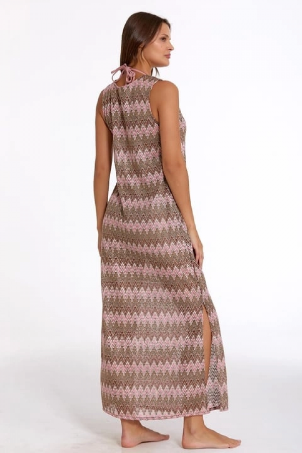 Argento 2100-3059 Kadın Triko Kolsuz Kaftan