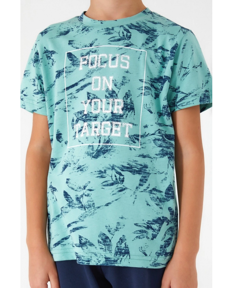 Arnetta 2566-2 Erkek Çocuk Kısa Kol Kapri Takım