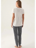 Arnetta 2871-S  Kadın Kısa Kol Pijama Takımı