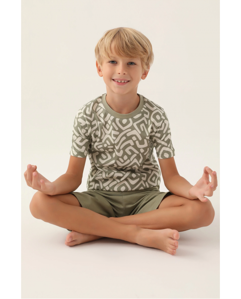 Arnetta 2980-2 Erkek Çocuk Kapri Takımı