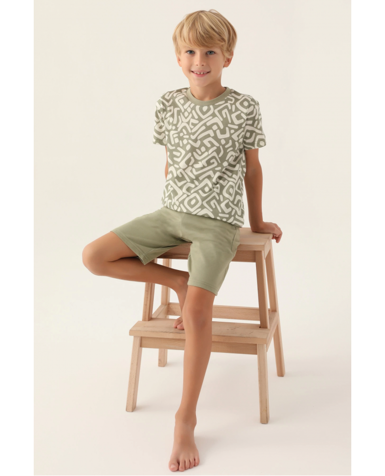 Arnetta 2980-2 Erkek Çocuk Kapri Takımı