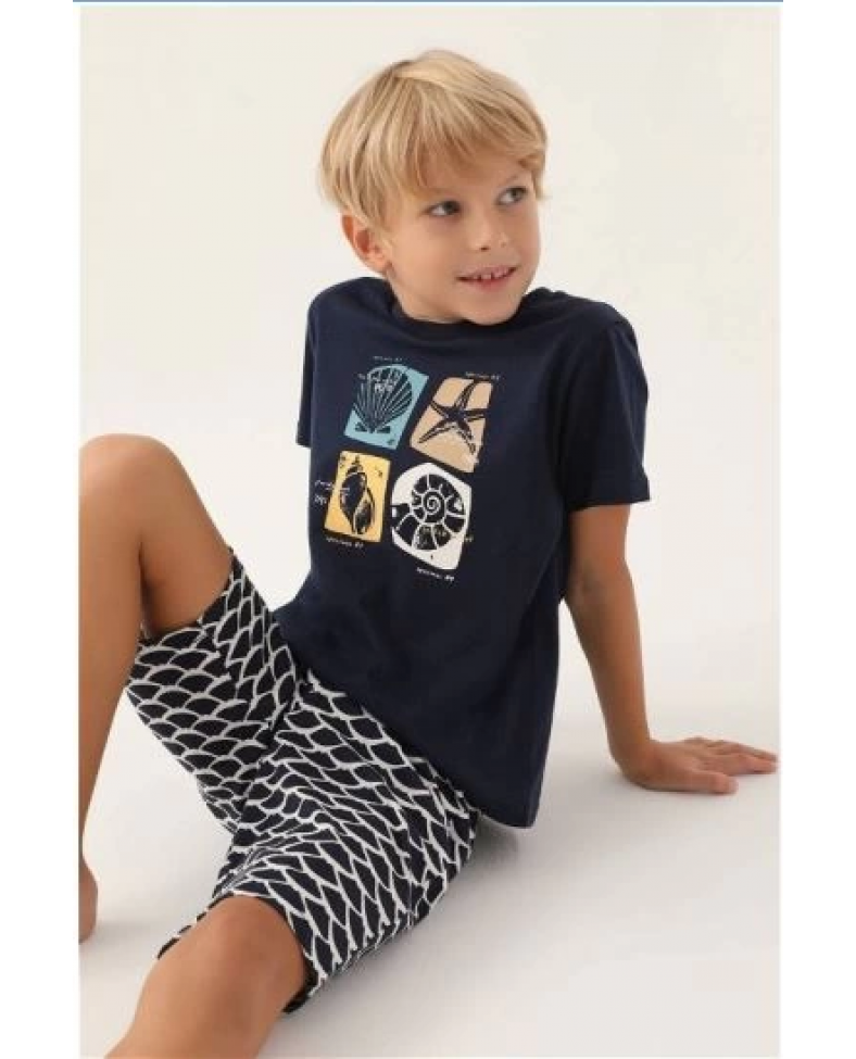 Arnetta 2981-2 Erkek Çocuk Bermuda Takım