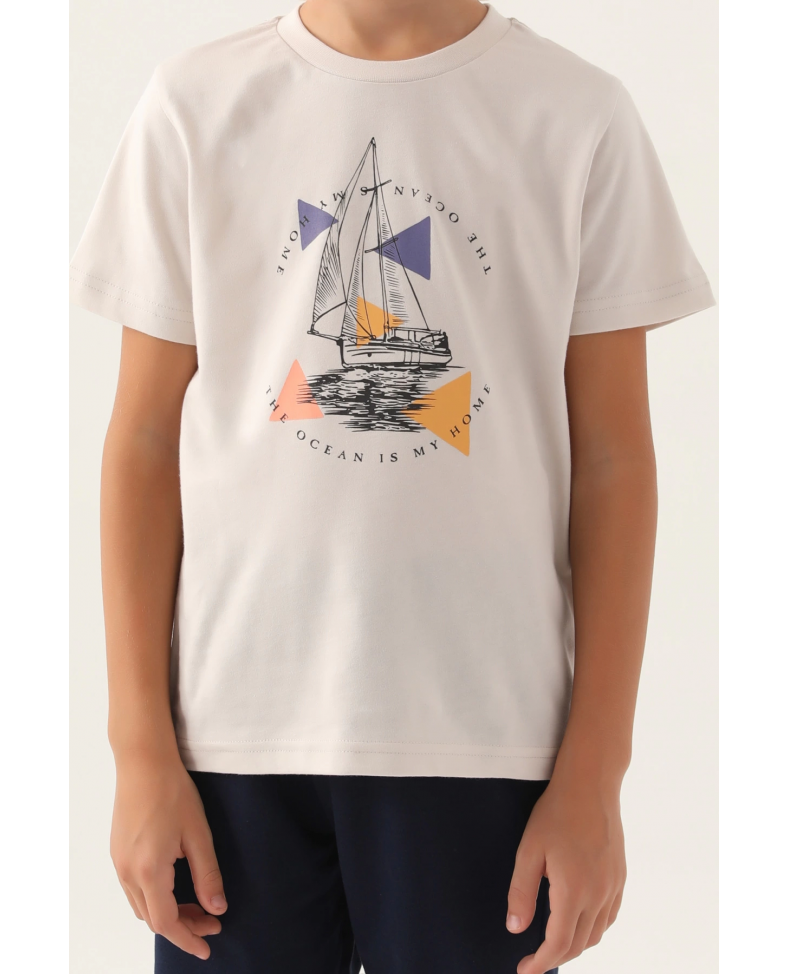 Arnetta 2991-2 Erkek Çocuk Kısa Kol Pijama Takımı