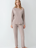 Arnetta 3407-S Kadın Uzun Kol Pijama Takım