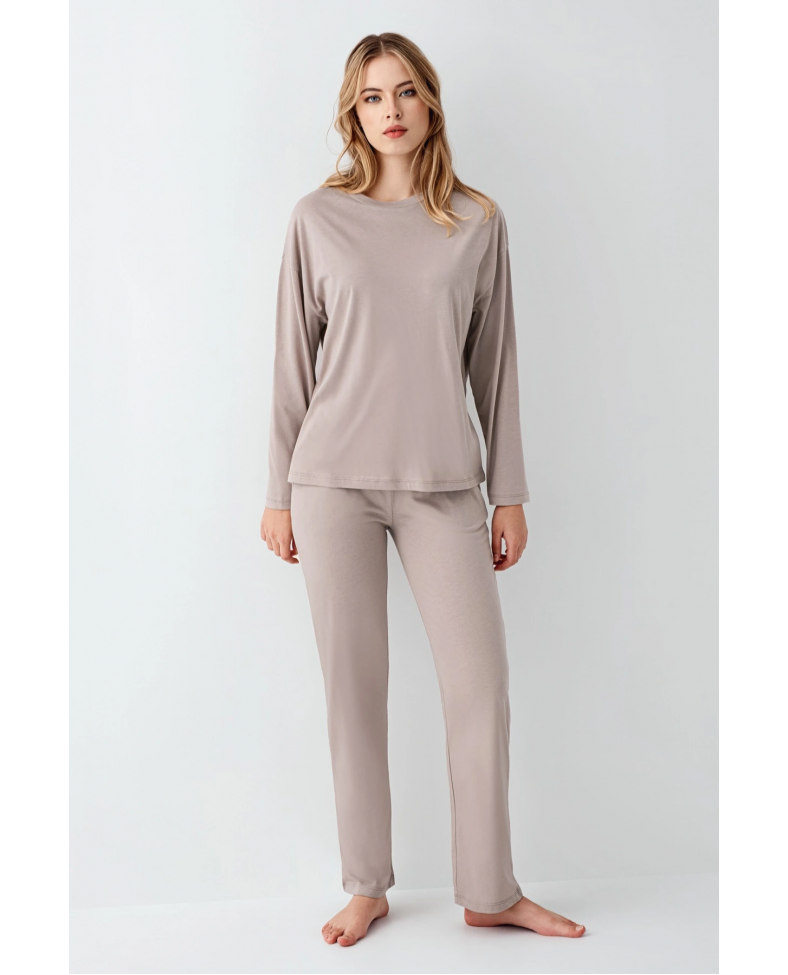Arnetta 3407-S Kadın Uzun Kol Pijama Takım