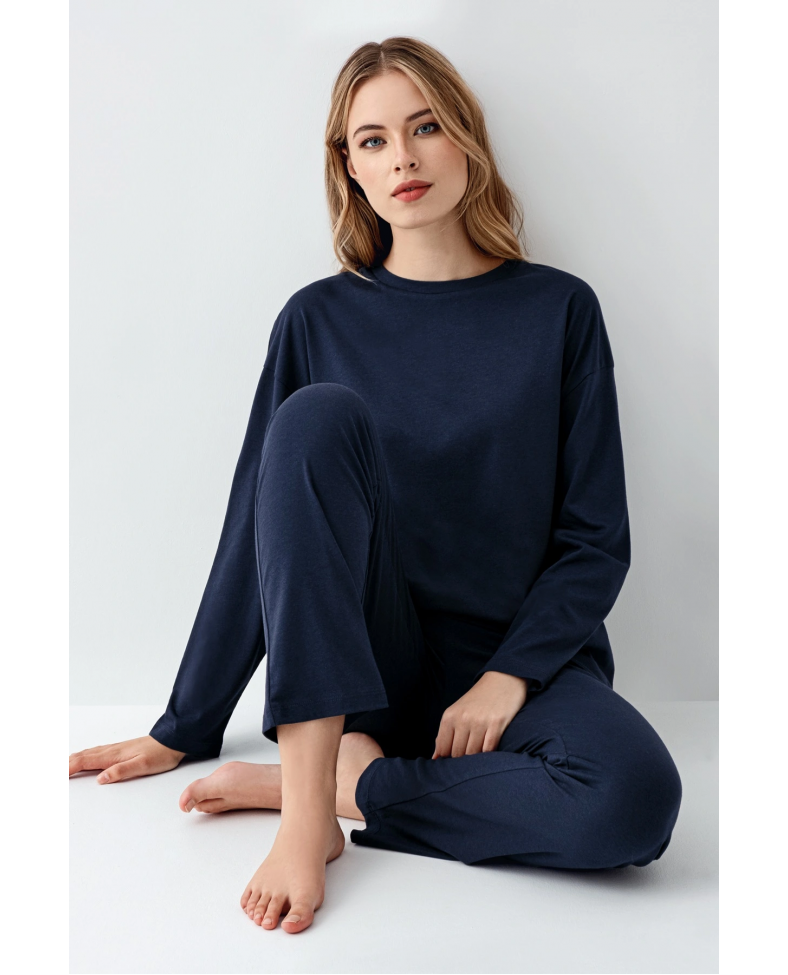 Arnetta 3407-S Kadın Uzun Kol Pijama Takım