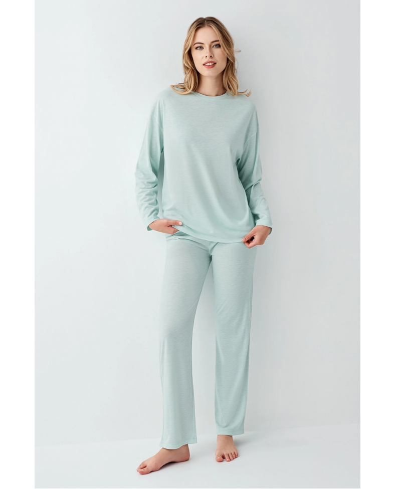 Arnetta 3407-S Kadın Uzun Kol Pijama Takım