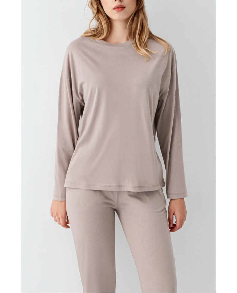 Arnetta 3407-S Kadın Uzun Kol Pijama Takım