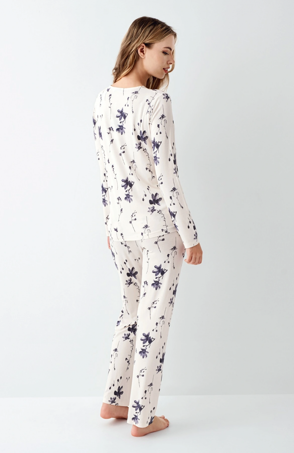 Arnetta 3410-S Kadın Uzun Kol Pijama Takım