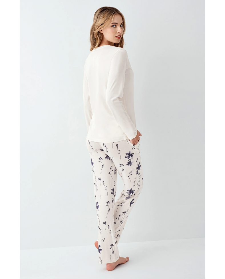 Arnetta 3411-S Kadın Uzun Kol Pijama Takım