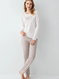 Arnetta 3424-S Kadın Uzun Kol Pijama Takım