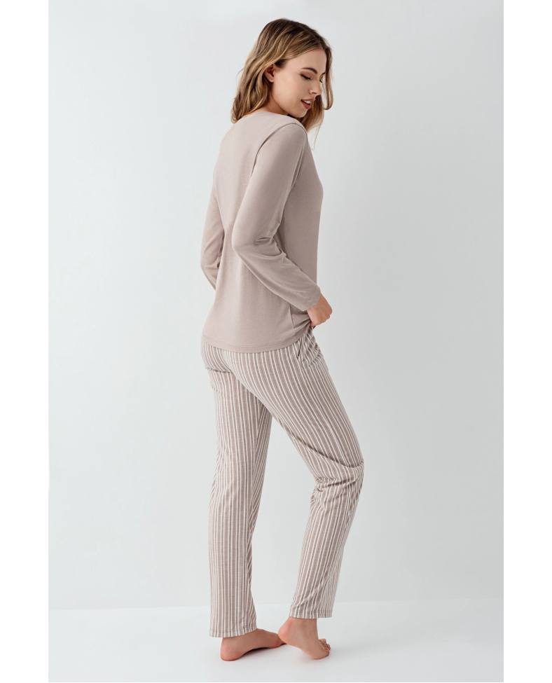 Arnetta 3424-S Kadın Uzun Kol Pijama Takım