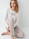 Arnetta 3424-S Kadın Uzun Kol Pijama Takım