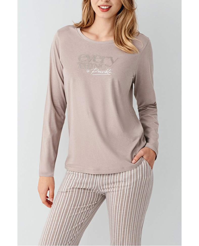 Arnetta 3424-S Kadın Uzun Kol Pijama Takım