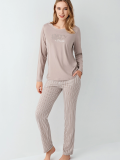 Arnetta 3424-S Kadın Uzun Kol Pijama Takım