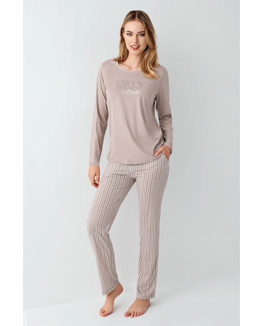 Arnetta 3424-S Kadın Uzun Kol Pijama Takım