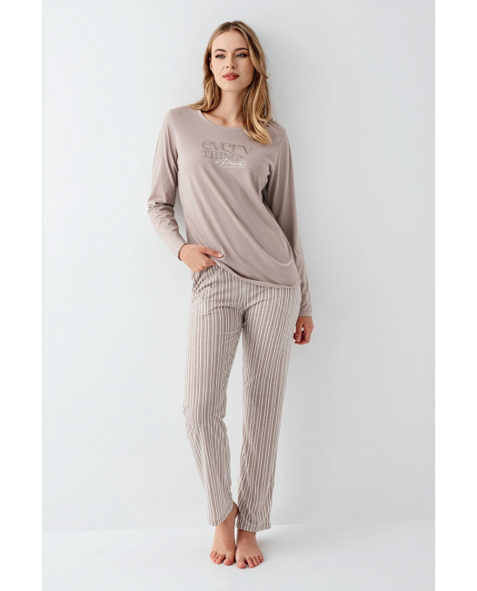 Arnetta 3424-S Kadın Uzun Kol Pijama Takım