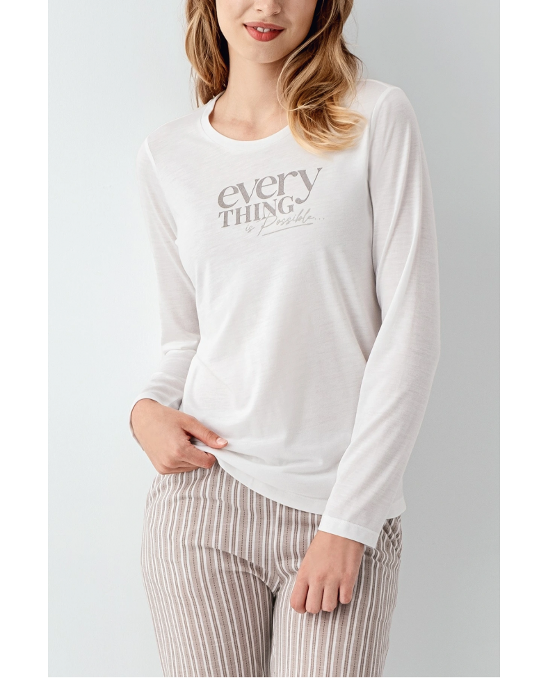 Arnetta 3424-S Kadın Uzun Kol Pijama Takım