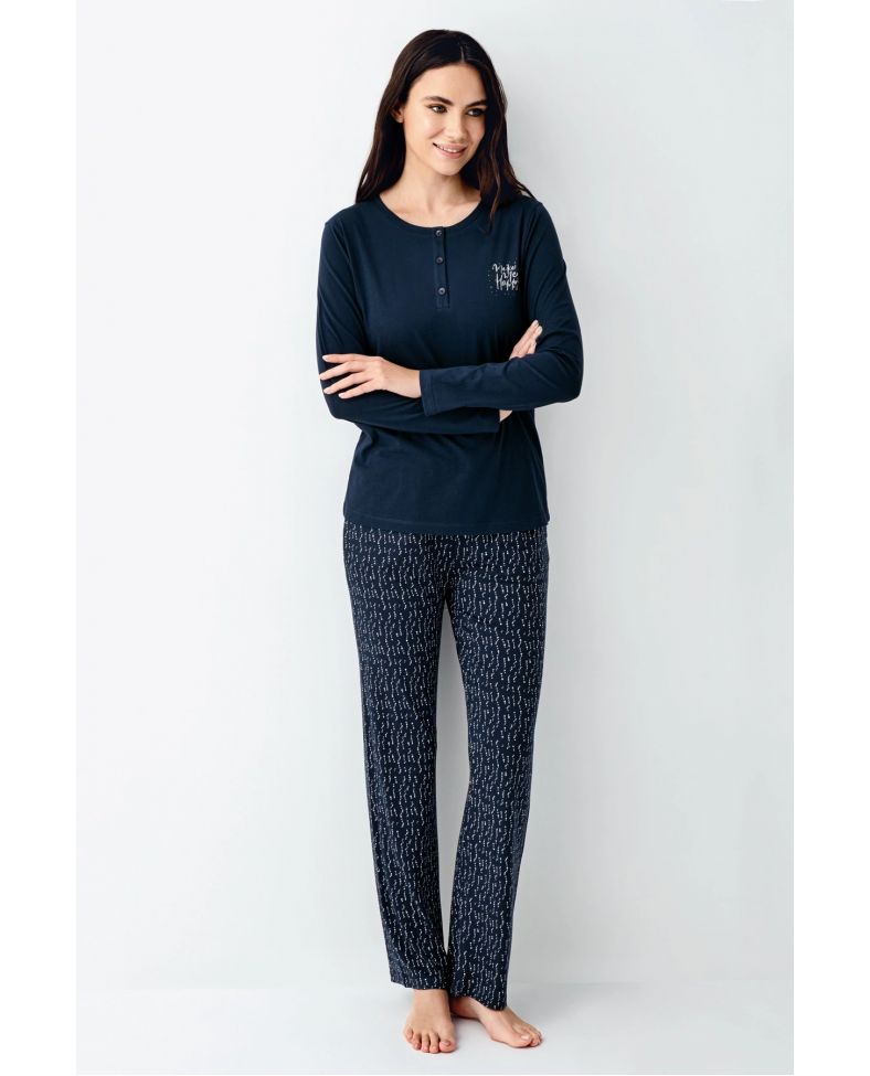Arnetta 3429-S Kadın Uzun Kol Pijama Takım