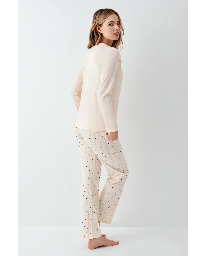 Arnetta 3434-S Kadın Uzun Kol Pijama Takım