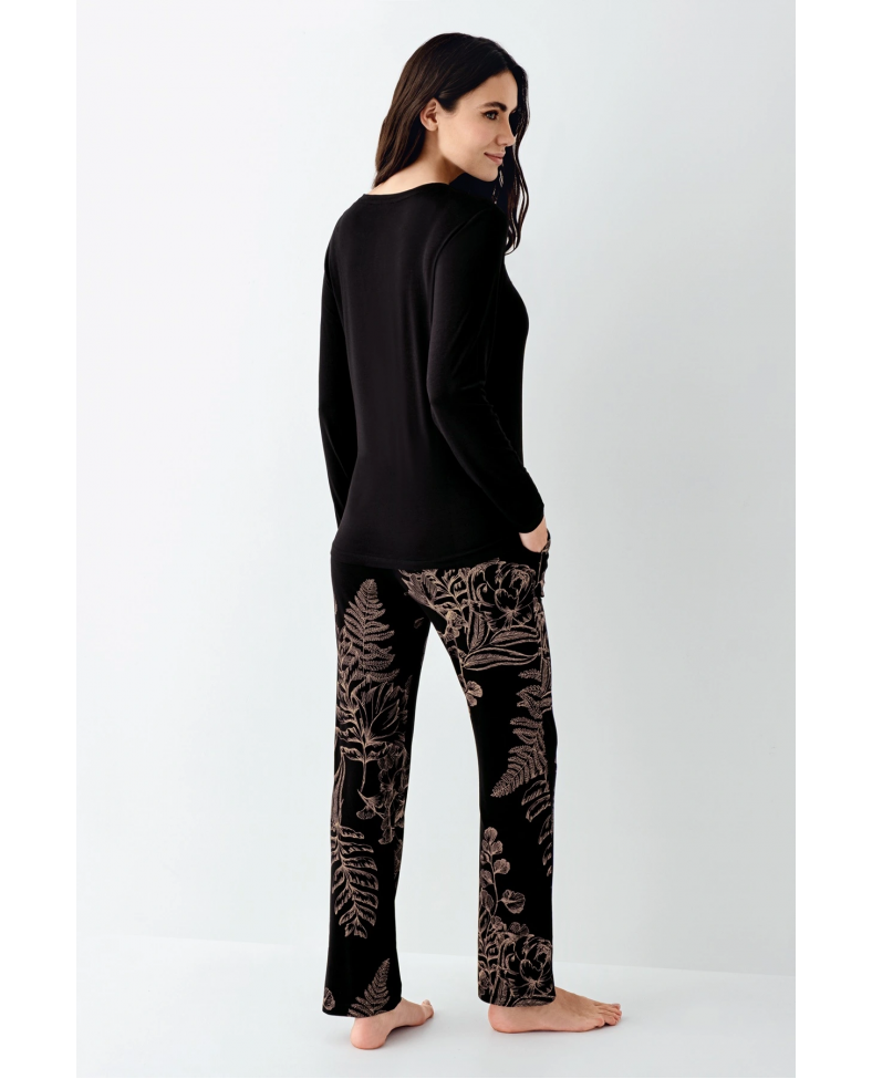 Arnetta 3439-S Kadın Uzun Kol Pijama Takım