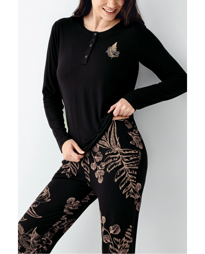 Arnetta 3439-S Kadın Uzun Kol Pijama Takım