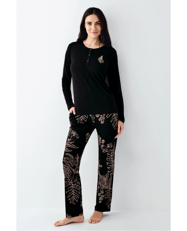 Arnetta 3439-S Kadın Uzun Kol Pijama Takım