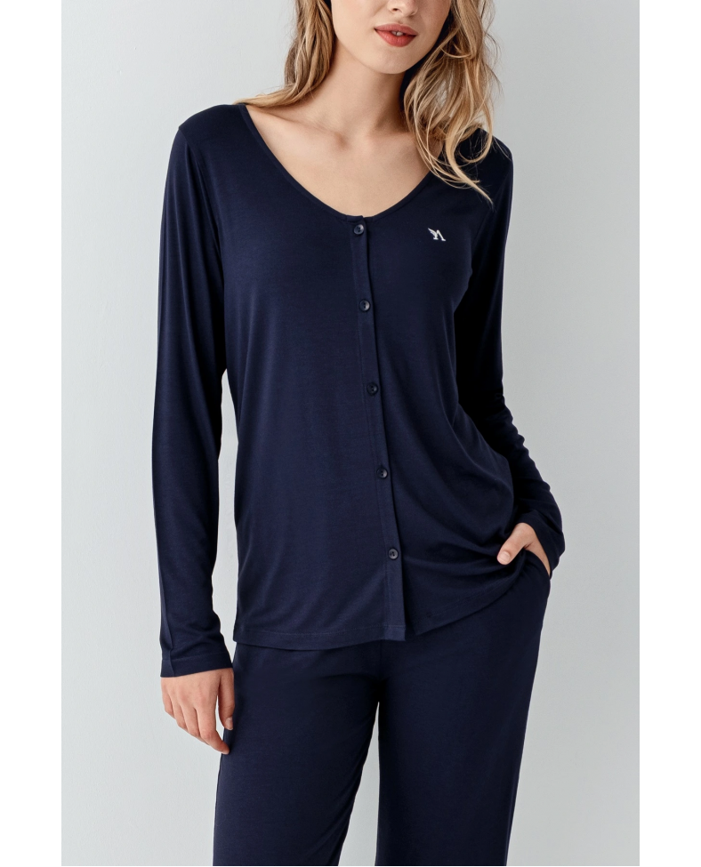 Arnetta 3460-S Kadın Uzun Kol Pijama Takım