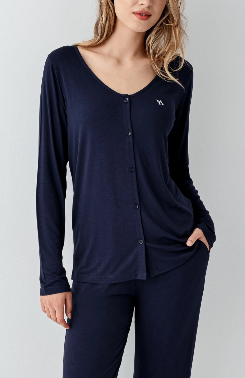 Arnetta 3460-S Kadın Uzun Kol Pijama Takım